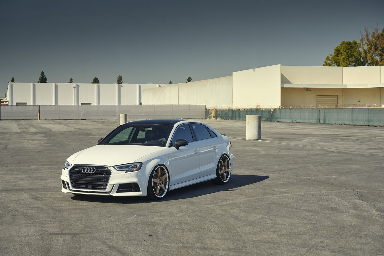 2019 Audi A3 Asanti REGAL Bronze Asanti Wheels